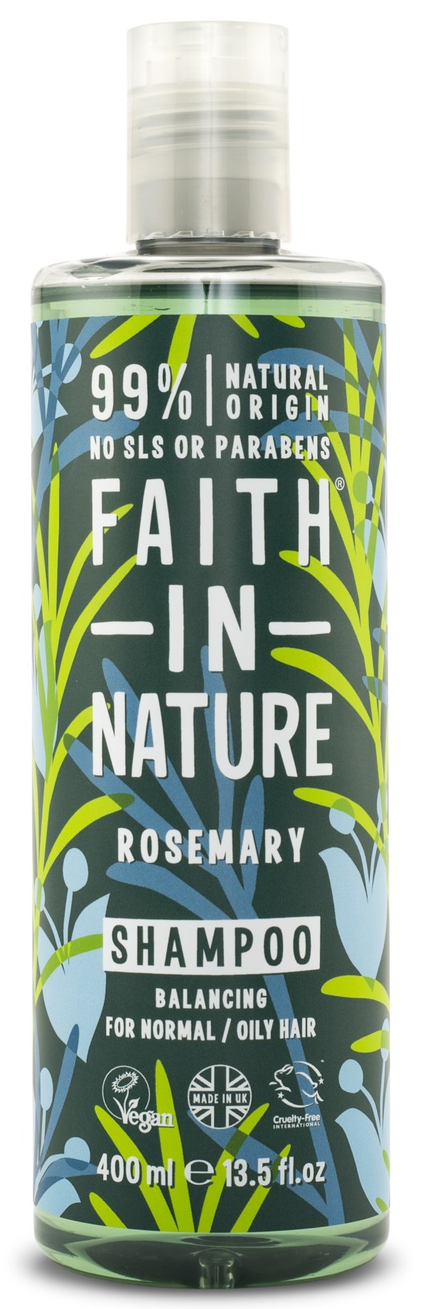 Køb Faith in Nature Rosemary Shampoo hos Svensk Kosttilskud