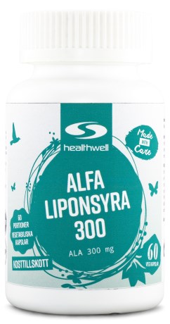 Alfa Liponsyre 300, Kosttilskud - Healthwell