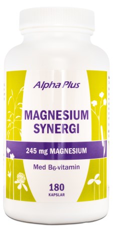 Alpha Plus Magnesium Synergi, Kosttilskud - Alpha Plus