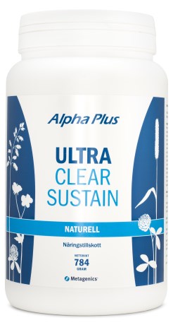 Alpha Plus UltraClear Sustain, Kosttilskud - Alpha Plus