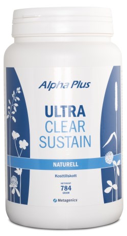 Alpha Plus UltraClear Sustain, Kosttilskud - Alpha Plus