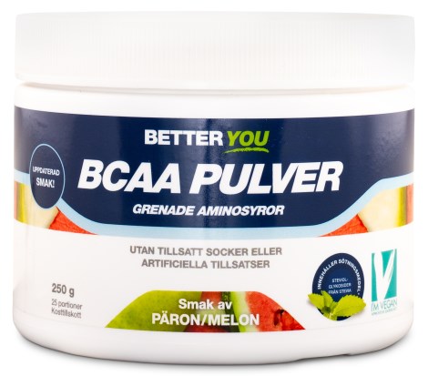 Better You BCAA Pulver, Kosttilskud - Better You