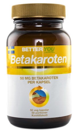 Better You Betakaroten, Kosttilskud - Better You