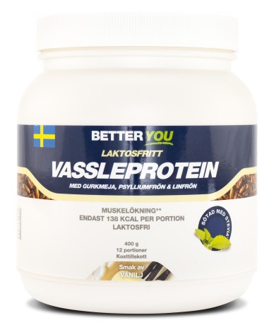 Better You Laktosfritt Vassleprotein, Kosttilskud - Better You