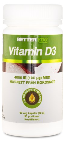 Better You Vitamin D3, Kosttilskud - Better You
