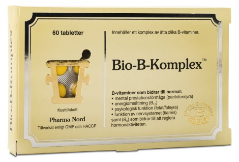 Pharma Nord Bio B-komplex, Helse - Pharma Nord