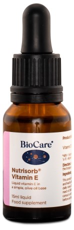 BioCare Nutrisorb E-vitamin, Kosttilskud - BioCare