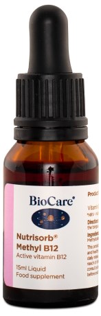 BioCare Nutrisorb Liquid Methyl B12, Kosttilskud - BioCare