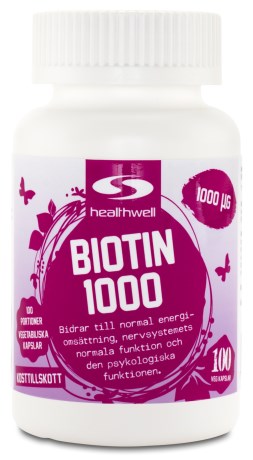 Biotin 1000, Helse - Healthwell
