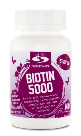 Biotin 5000, Helse - Healthwell