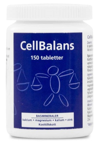 CellBalans Basmineraler, Helse - Carls-Bergh Pharma
