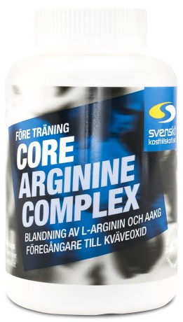 Core Arginine Complex, Kosttilskud - Svenskt Kosttillskott