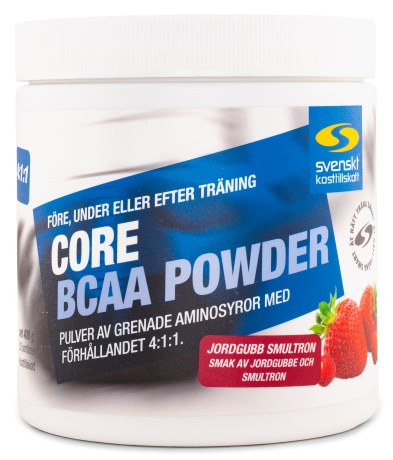 Core BCAA Powder, Kosttilskud - Svenskt Kosttillskott