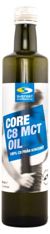 Core C8 MCT Oil, Kosttilskud - Svenskt Kosttillskott