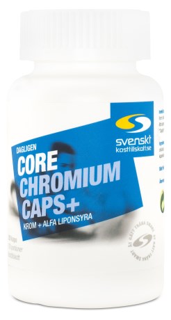 Core Chromium Caps+, Kosttilskud - Svenskt Kosttillskott