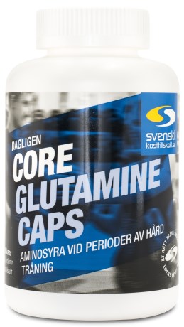 Core Glutamine Caps, Kosttilskud - Svenskt Kosttillskott