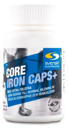 Core Iron Caps+, Kosttilskud - Svenskt Kosttillskott