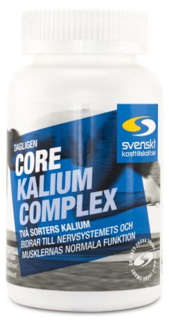 Core Kalium Complex, Helse - Svenskt Kosttillskott