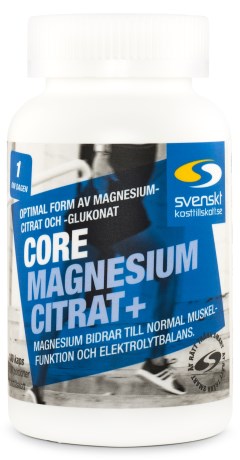 Core Magnesium Citrat+, Kosttilskud - Svenskt Kosttillskott