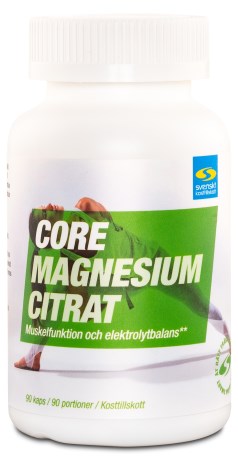 Core Magnesium Citrat, Kosttilskud - Svenskt Kosttillskott