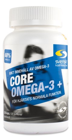 Core Omega-3+, Helse - Svenskt Kosttillskott