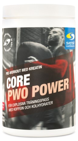 Core PWO Power, Kosttilskud - Svenskt Kosttillskott