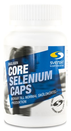 Core Selenium Caps, Kosttilskud - Svenskt Kosttillskott