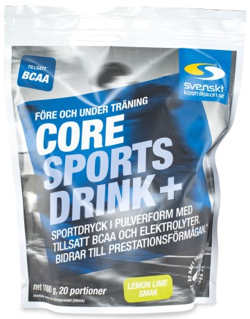 Core Sports Drink+, Kosttilskud - Svenskt Kosttillskott