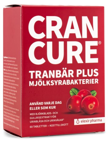 Cran Cure, Helse - Elexir Pharma