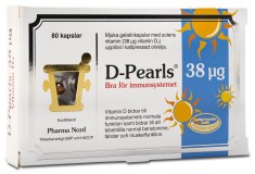 Pharma Nord D-Pearls Vitamin D3 38 mcg