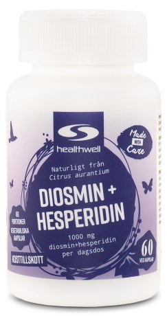 Diosmin+Hesperidin, Kosttilskud - Healthwell