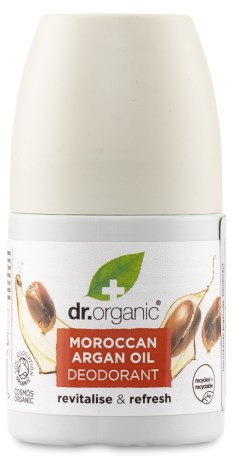 Dr Organic Argan Oil Deodorant, Kropspleje & Hygiejne - Dr Organic