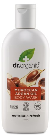 Dr Organic Argan Oil Shower Gel, Kropspleje & Hygiejne - Dr Organic