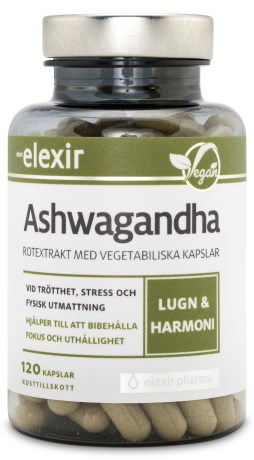 Elexir Pharma Ashwagandha, Helse - Elexir Pharma