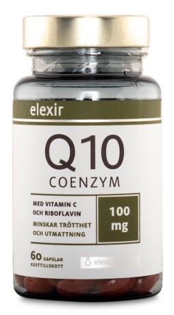 Elexir Pharma Coenzyme Q10 100 mg, Helse - Elexir Pharma