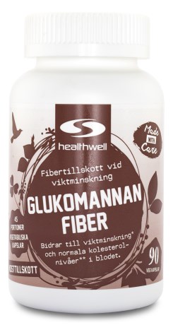Glucomannan Fiber, Kosttilskud - Healthwell