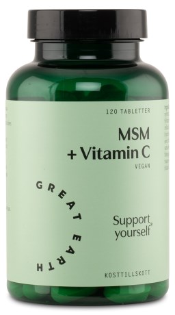 Great Earth MSM + Vitamin C, Helse - Great Earth