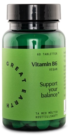 Great Earth Vitamin B6, Kosttilskud - Great Earth