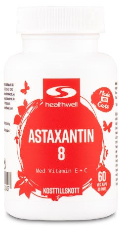 Astaxantin 8, Kosttilskud - Healthwell
