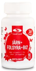 Healthwell Jern, Folsyre, B12