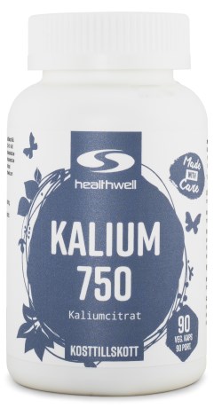 Kalium 750, Kosttilskud - Healthwell
