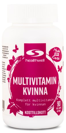 Multivitamin Kvinde, Kosttilskud - Healthwell