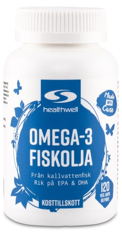 Omega-3 Fiskeolie, Kosttilskud - Healthwell