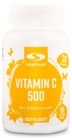 Healthwell C-vitamiini 500, Kosttilskud - Healthwell