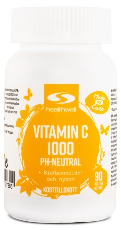 Vitamin C 1000  pH-Neutral, Kosttilskud - Healthwell