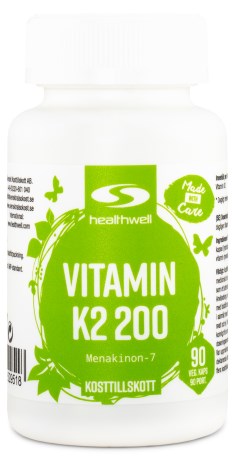 Vitamin K2 200, Kosttilskud - Healthwell