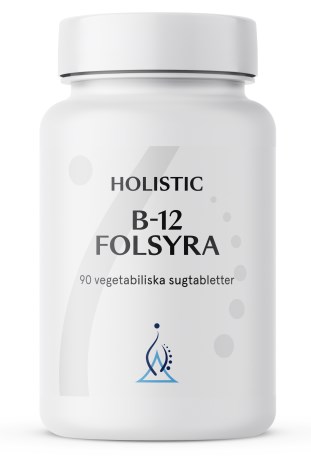 Holistic B12 Folsyre, Kosttilskud - Holistic