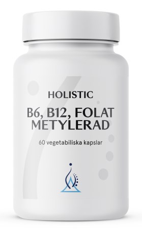 Holistic B6, B12 Folat Methyleret, Kosttilskud - Holistic