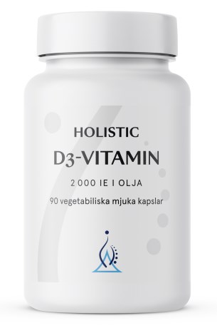 Holistic D3-vitamin og kokosolie, Kosttilskud - Holistic
