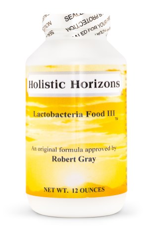 Holistic Horizons Lactobacteria Food 3, Helse - Holistic Horizons